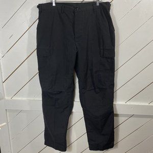 Brigade Quartermaster Pants Combat Cloth Mens BDU Cargo Pants Large Long Black